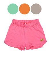 Short con volados beba. Naranjo