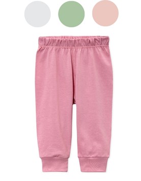 Pantalón liso beba. NARANJO