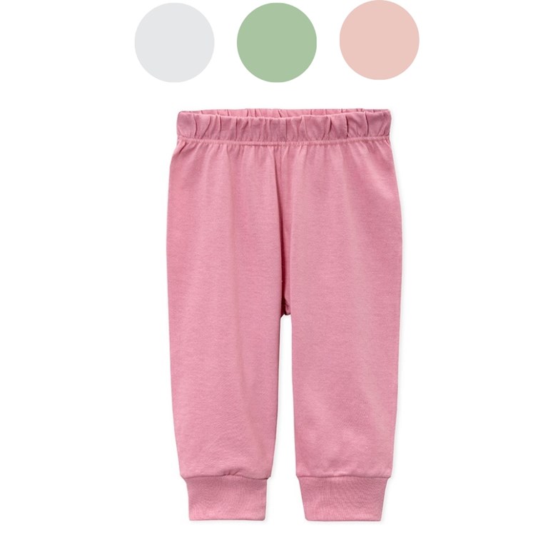 Pantalón liso beba. NARANJO