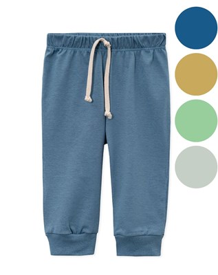 Pantalón liso bebé. NARANJO