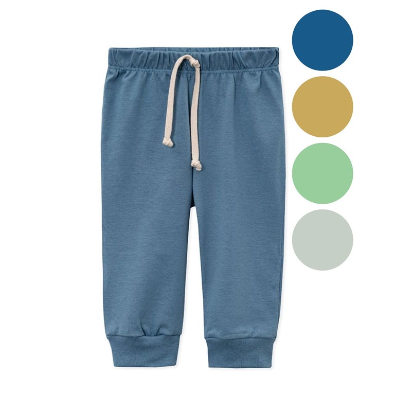 Pantalón liso bebé. Naranjo