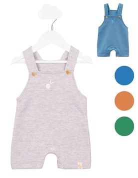 Jardinero rustico bebe mini. NARANJO