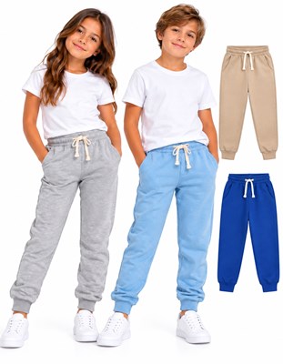 PANTALON NENE RUSTICO CON CORDÓN. NARANJO