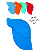 Gorro bebe legionario liso. Naranjo