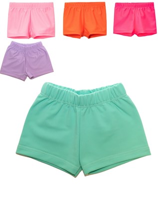 short uv +50  liso para beba naranjo