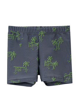 Short UV+50 estampado varon. NARANJO