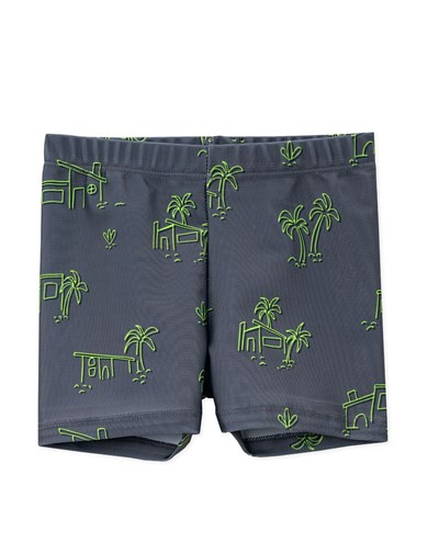 Short UV+50 estampado varon. NARANJO