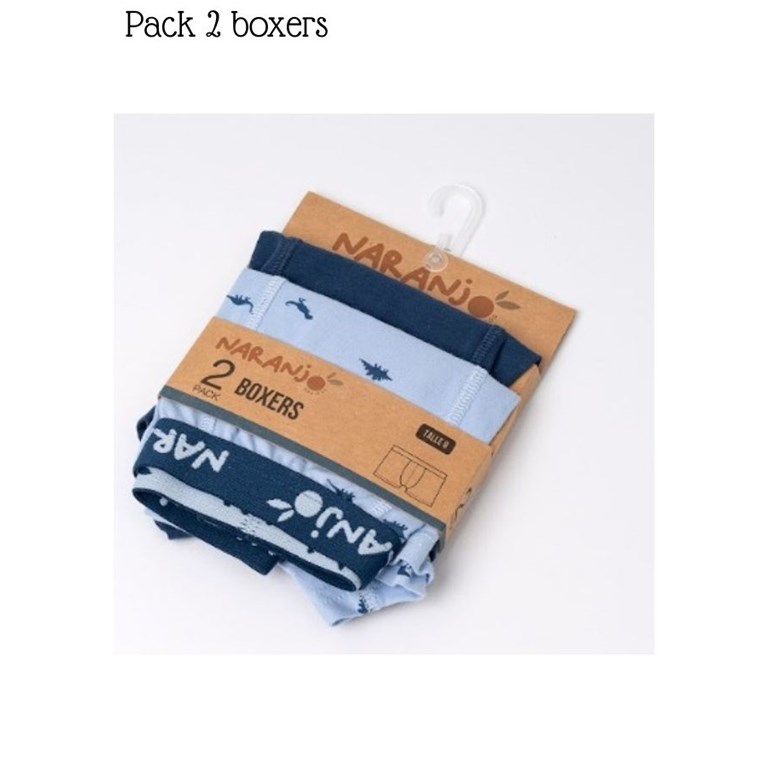 Set de 2 boxer niño. Naranjo
