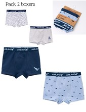 Set de 2 boxer niño. Naranjo