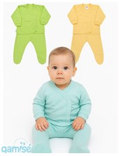 Conjunto: Batita + Medio osito color. Gamise