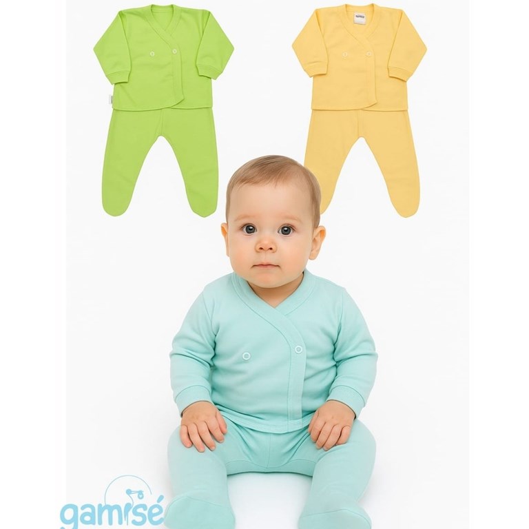Conjunto: Batita + Medio osito color. Gamise