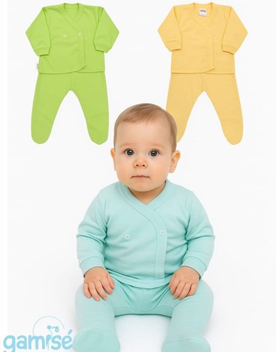 Conjunto: Batita + Medio osito color. Gamise