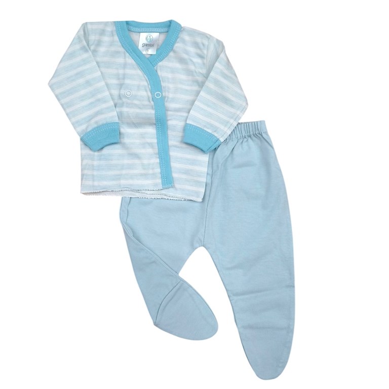 Conjunto batita ML y medio osito. Colores surtidos. Gamise.