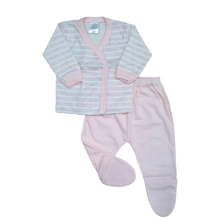 Conjunto batita ML y medio osito. Colores surtidos. Gamise.