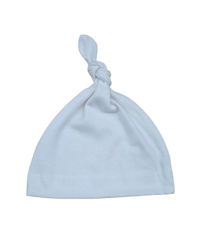 Gorro con nudo blanco. Gamise