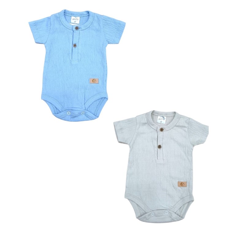 BODY CUELLO MAO DE BAMBULA CON BOTONES. GAMISE