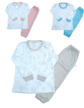 PIJAMA MANGA BEBE ESTAMPADO GAMISE