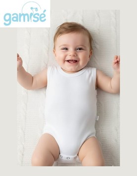 Body S/M blanco Liso Gamise