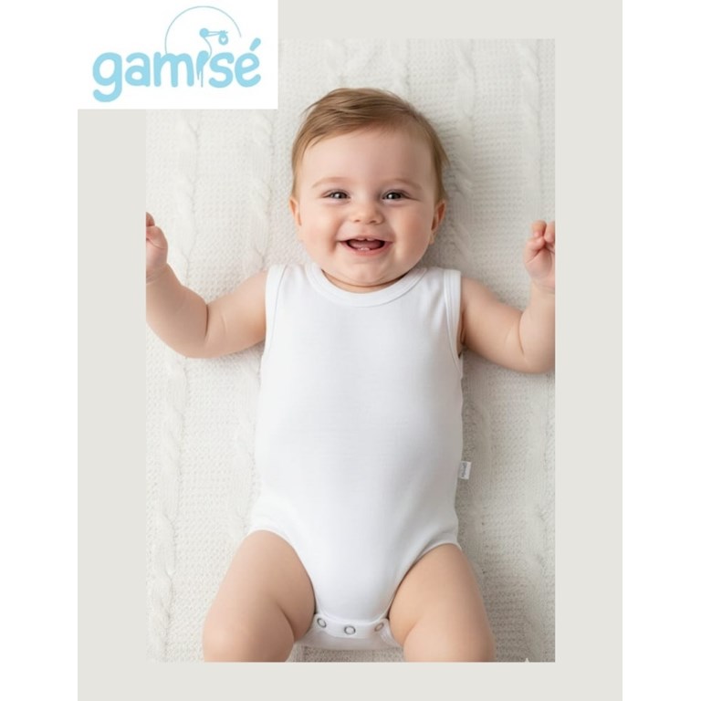 Body S/M blanco Liso Gamise