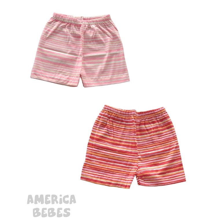 SHORT RAYADO NENA. COLORES SURTIDOS. GAMISE.