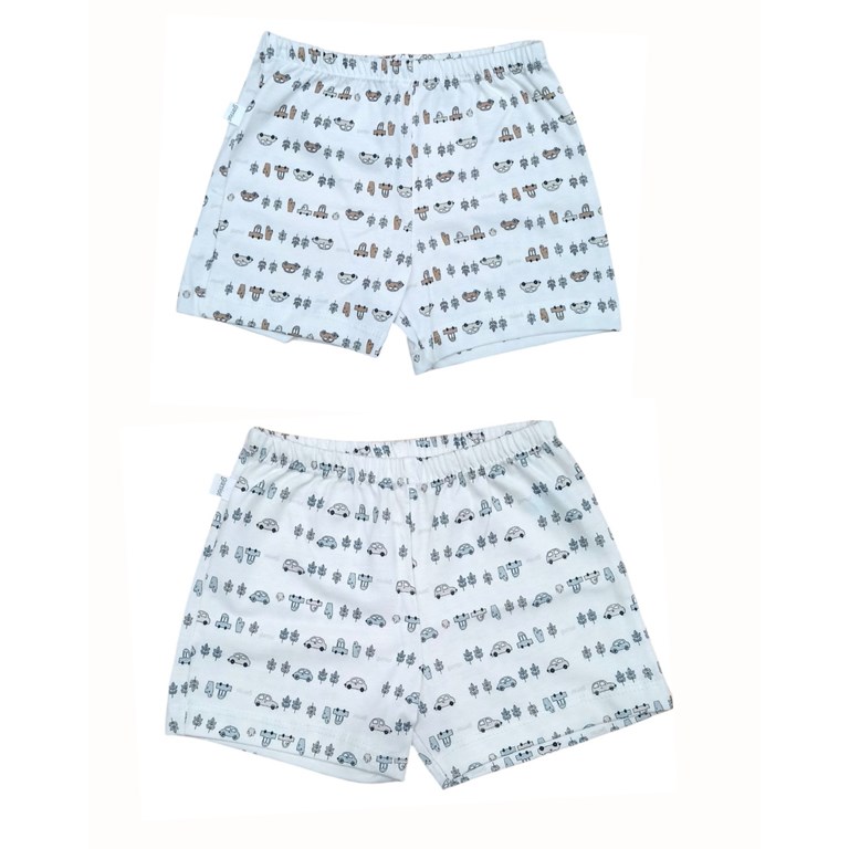 short bebe estampado oceano gamise