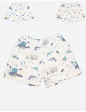 short bebe estampado oceano gamise