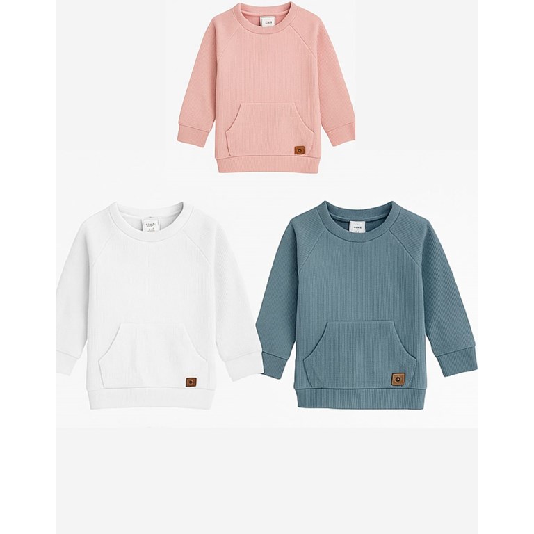 Buzo de bebe tela panal colores claros gamise