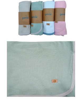Mantilla para bebe colores lisos. Gamise