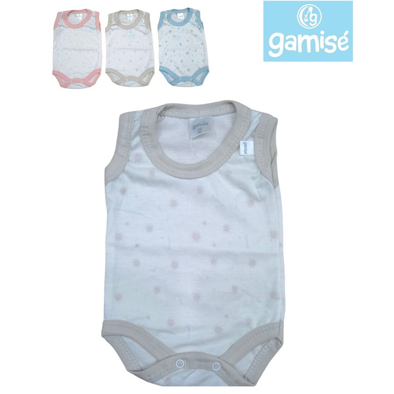 body bebe sin mangas linea soft gamise