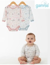 BODY MANGA LARGA  ESTAMPADO ANIMALITOS / CAMELLOS COLORES SURTIDOS. GAMISE.