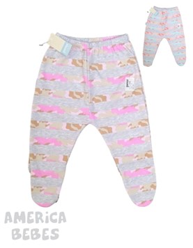 MEDIO OSITO PARA BEBE ESTAMPADO RAYAS CON CAMUFLADO COROLA GAMISE