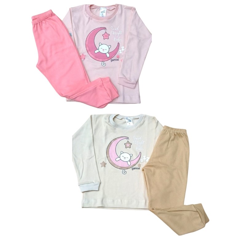 PIJAMA NIÑA EST. COLORES SURTIDOS. GAMISE