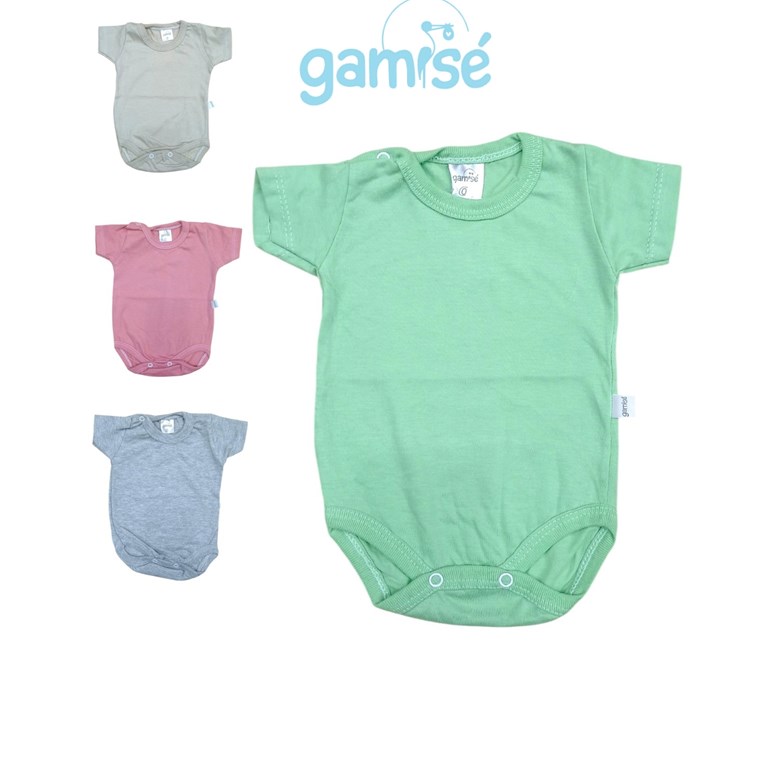 Body M/C. Linea moda. Liso Colores surtidos. Gamise.
