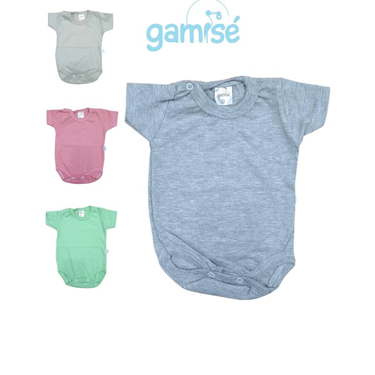 Body M/C. Linea moda. Liso Colores surtidos. Gamise.