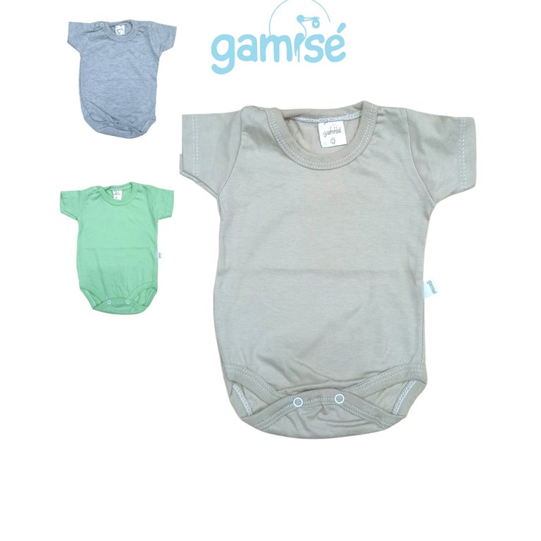 Body M/C. Linea moda. Liso Colores surtidos. Gamise.