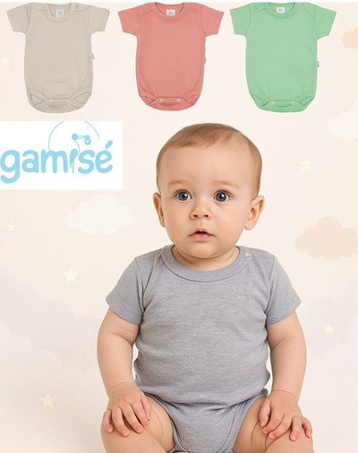 Body M/C. Linea moda. Liso Colores surtidos. Gamise.