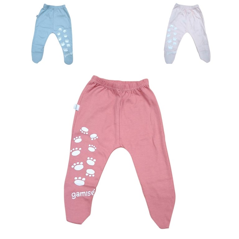 MEDIO OSITO ESTAMPADO EN COLA CISNE C/PIE. COLORES SURTIDOS. GAMISE