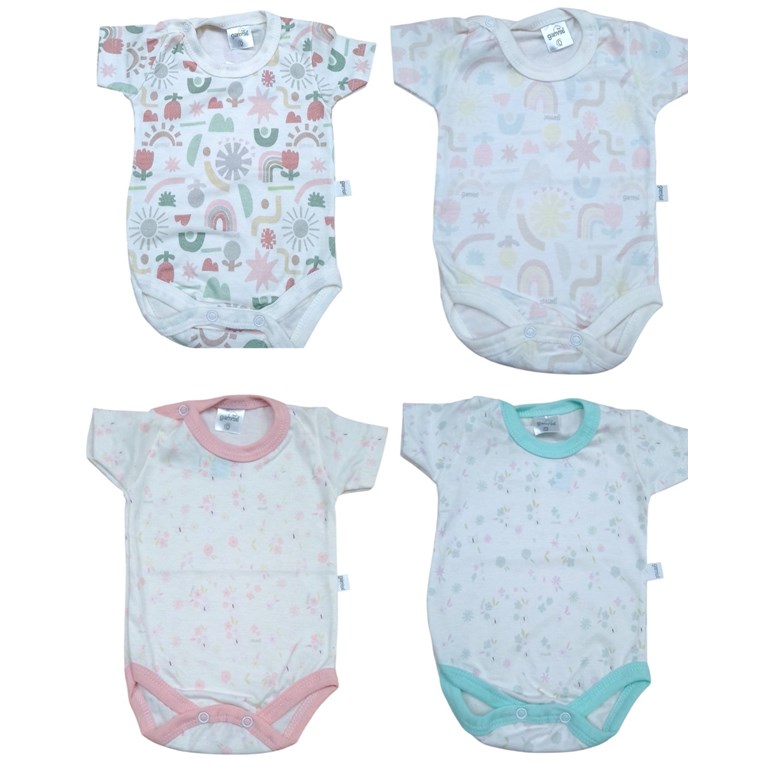 Body M/C. Linea Estampado beba. Colores surtidos. Gamise.