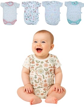 Body M/C. Linea Estampado beba. Colores surtidos. Gamise.