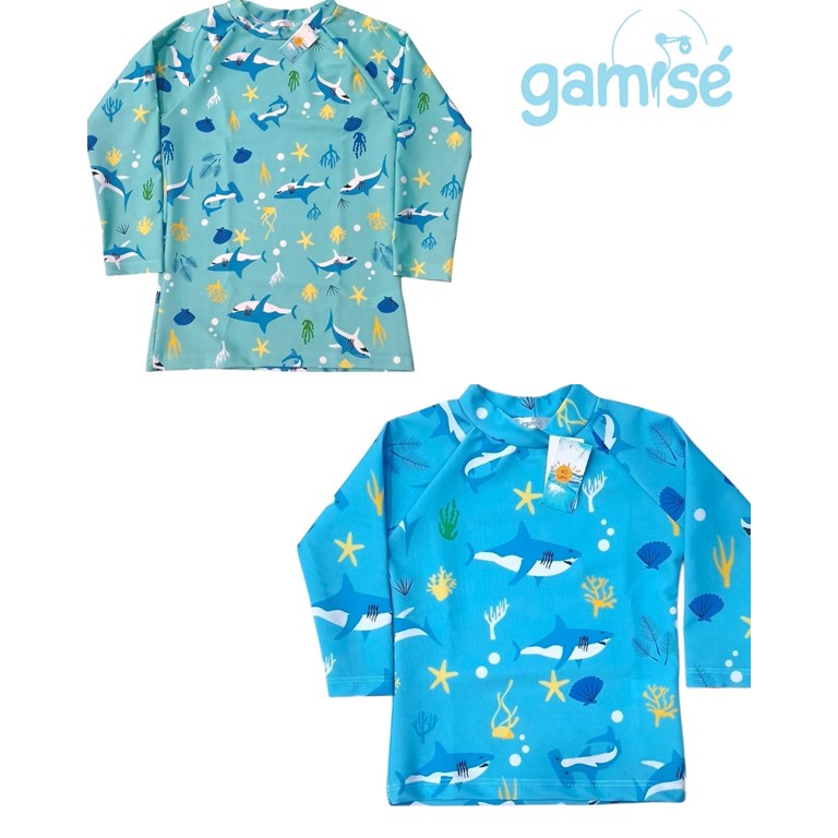 Remera nena/varon manga larga UV+50 estampada. Gamise