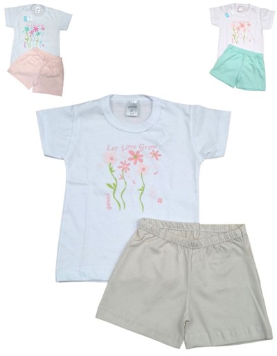 Pijama Musculosa Estampado Beba Gamise