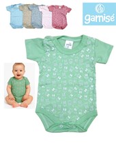 Body manga corta estampado. Gamise