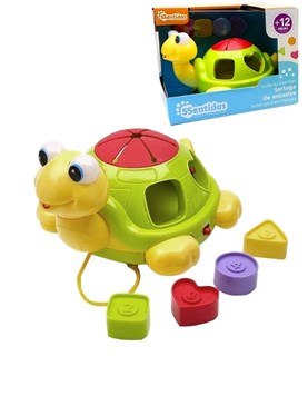 TORTUGA CON SONODO Y PIEZAS ENCASTRABLES. BABY INNOVATION