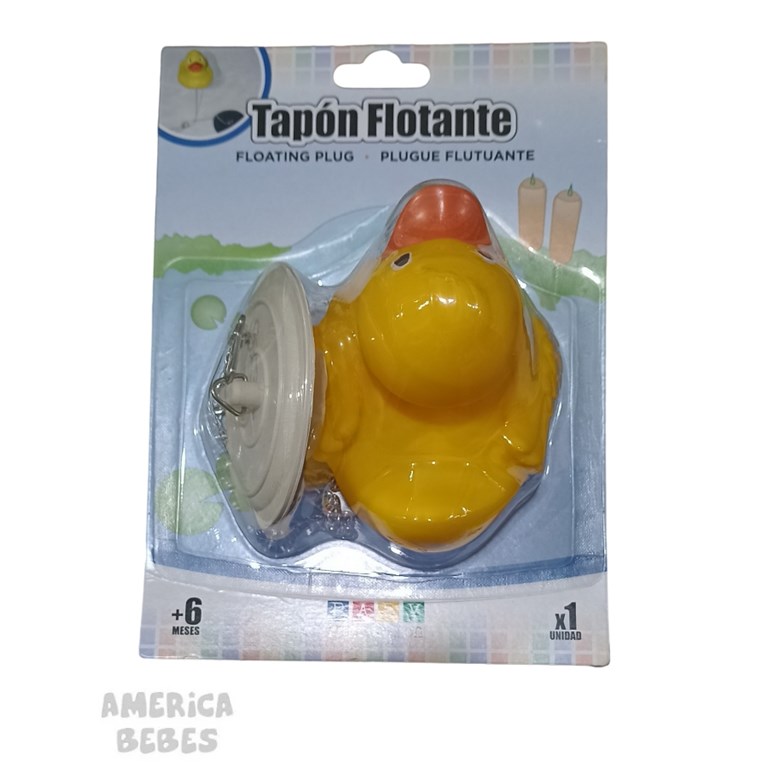 TAPON PARA BAÑERA CON PATITO FLOTANTE