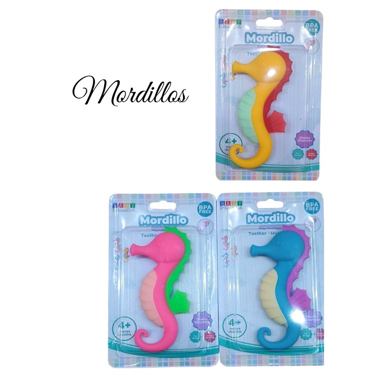 MORDILLO SILICINA PREMIUM HIPOCAMPO. BABY INNOVATION