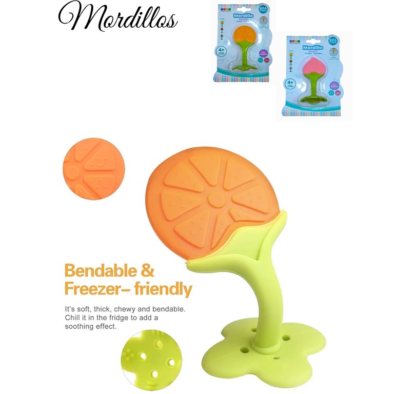 MORDILLO FRUTILLA NARANJA PREMIUM. BABY INNOVATION