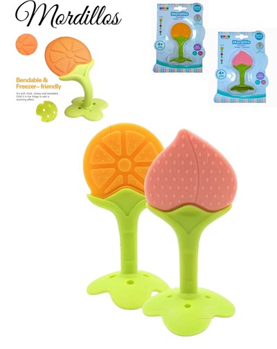 MORDILLO FRUTILLA NARANJA PREMIUM. BABY INNOVATION