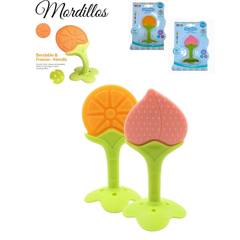 MORDILLO FRUTILLA NARANJA PREMIUM. BABY INNOVATION