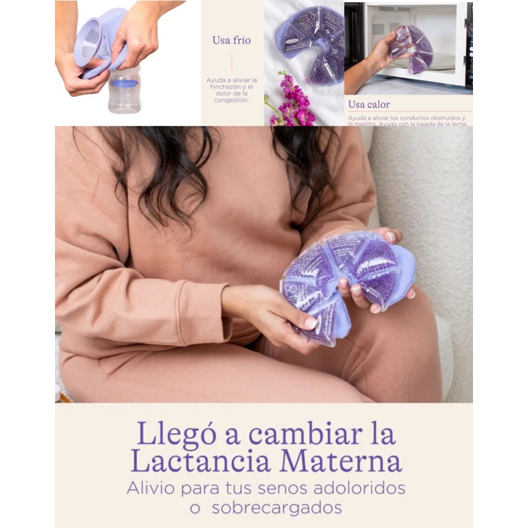 PROTECTOR MAMARIO VILETA. TERAPIA MAMARIA 3 EN 1. BABY INNOVATION