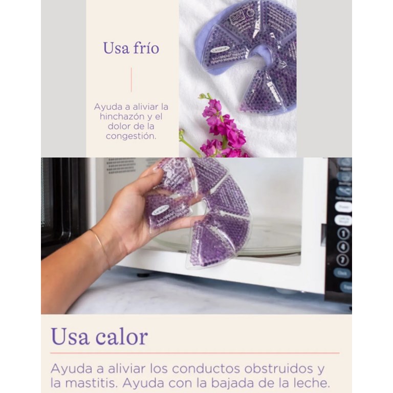 PROTECTOR MAMARIO VILETA. TERAPIA MAMARIA 3 EN 1. BABY INNOVATION